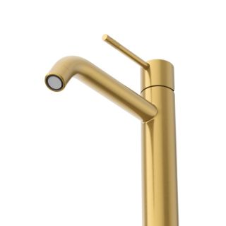 Смеситель для раковины высокий CEZARES RELAX-LC1-BORO-W0 золото